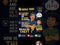 Can You Find Their Ages? 👨👦🤯