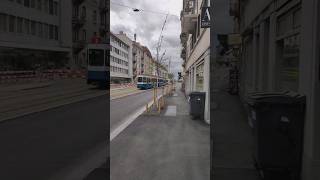 ТРАМВАЙ В ЦЮРИХЕ ШВЕЙЦАРИЯ #switzerland #zurich #швейцария #цюрих #трамвай #tram