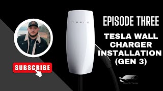 Tesla Wall Charger installation (Gen 3)