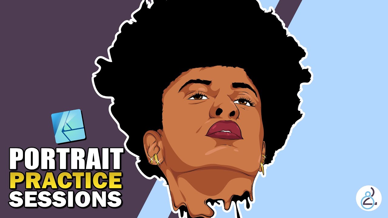 Vector Art Portrait Sessions in Affinity Designer