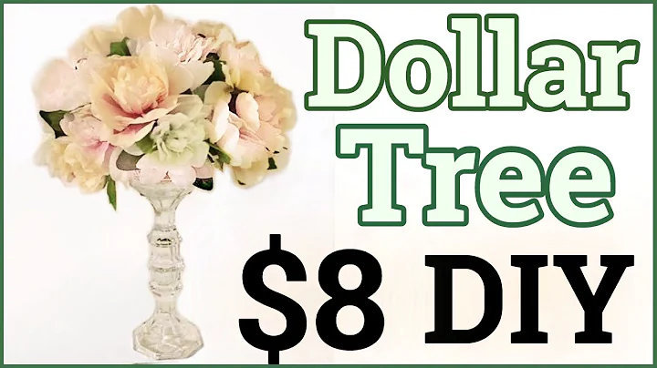 DIY Dollar Tree Wedding Flower Arrangement