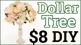 DIY Dollar Tree Wedding Flower Arrangement