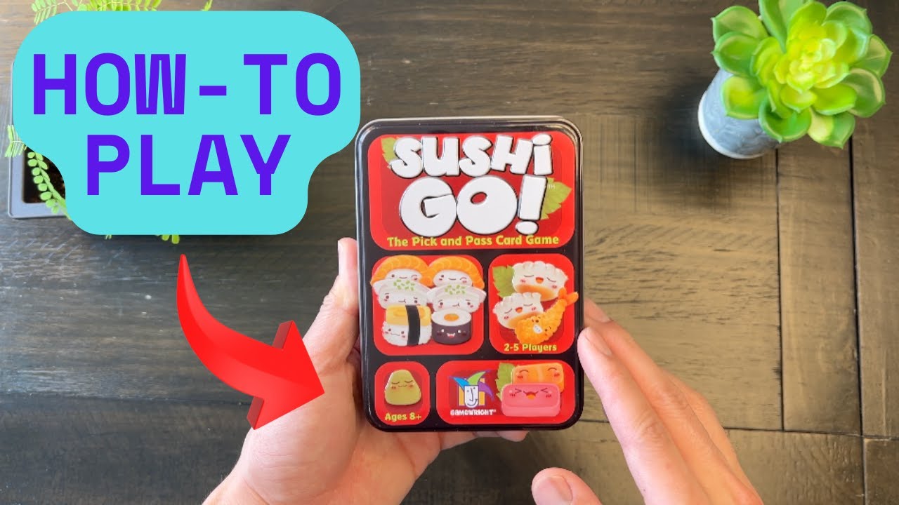 Sushi Go! Card Game Review – Fast-Paced Fun for 2–5 Players Ages 8+