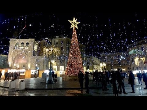 Mercatini Di Natale Lecce.A Lecce Il Natale E Uno Spettacolo Youtube