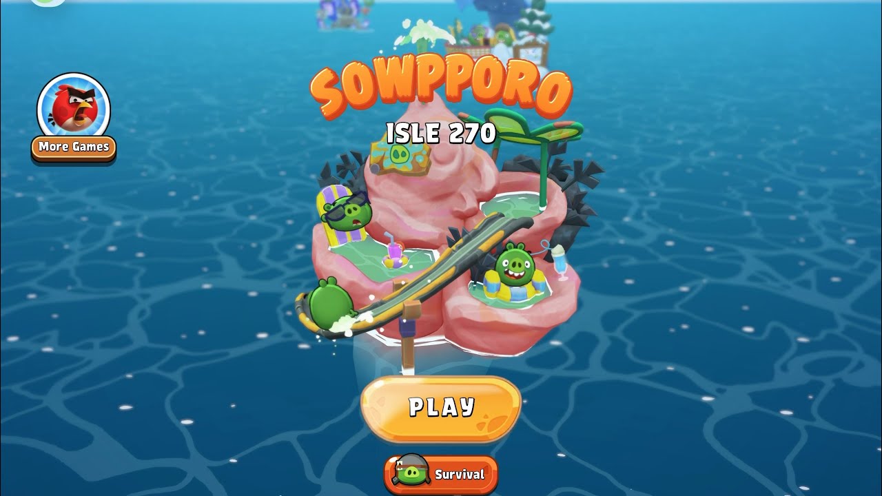 Angry Birds Bounce - Isle 270 with Melody 