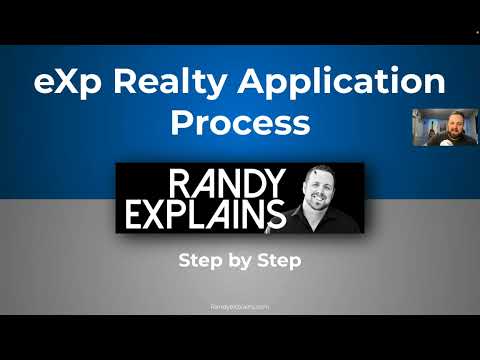 eXp Realty Application Walkthrough - Complete Step-by-Step Process!! Updated 2022 - Randy Explains