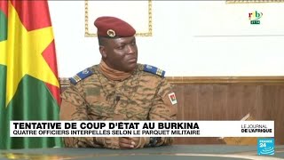 Tentative de coup d'État déjouée au Burkina Faso • FRANCE 24