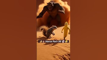 🍌🐿️ Horror Part-36 👻 😂💥 #shorts #shortsfeed #funny #usashorts #horror