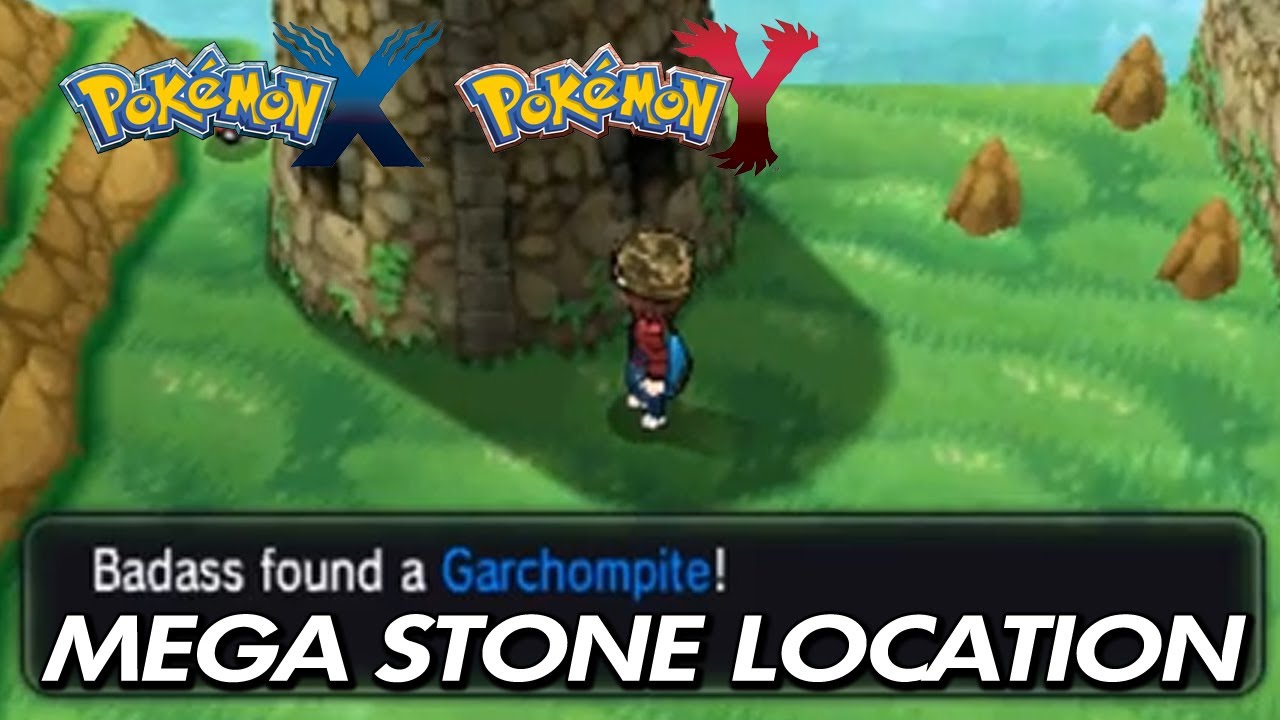 Pokémon X and Y - All Mega Stone Locations Guide! 