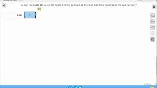 ConceptuaMath demonstration of  Bar Model Tool