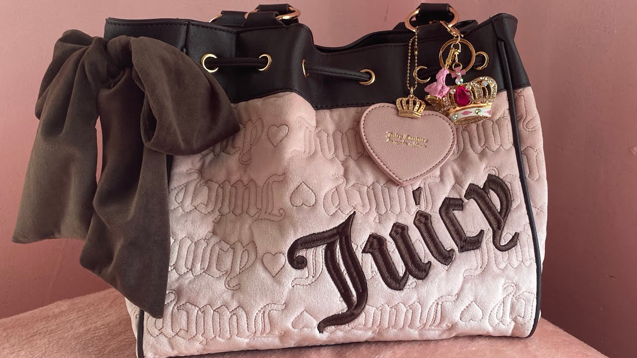 WIMB! What’s In My Juicy Couture Daydreamer Bag! 👑❤️ #juicycouturebags #daydreamer
