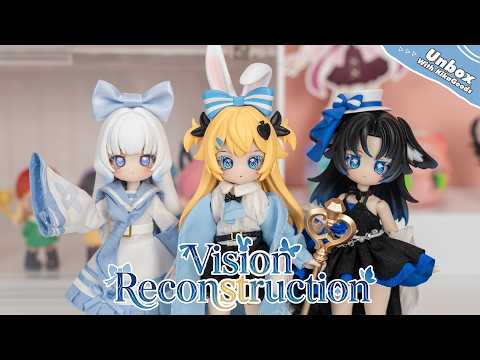 Unboxing Vision Reconstruction Series Action Figures #kikagoods #unboxing #asmr #blindbox #kawaii