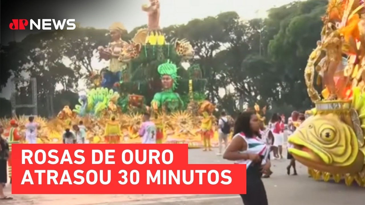 Carnaval 2026: Óleo na pista do Anhembi atrasa desfiles
