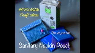 Porta Absorvente De Bolsa – Sanitary Napkin Pouch- bag