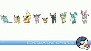 Sprites eeveelutions