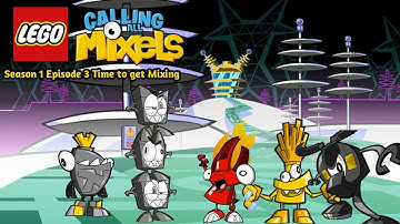 Lego Calling All Mixels Season 1 Episode 3 Time to get Mixing (Stop Motion)