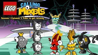 Lego Calling All Mixels Season 1 Episode 3 Time to get Mixing (Stop Motion)