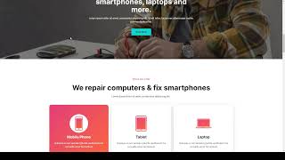 RepairKit - Mobile Phone and Computer Repair Elementor Template Kit computer mobile phone screenshot 5