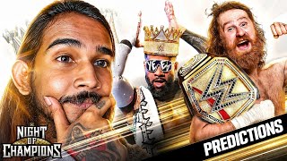 WWE Night of Champions 2026 Predictions! 👑 | Full Match Card 