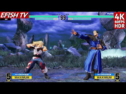 Andy Bogard vs Goenitz (Hardest AI) - KOF XV | 4K 60FPS HDR