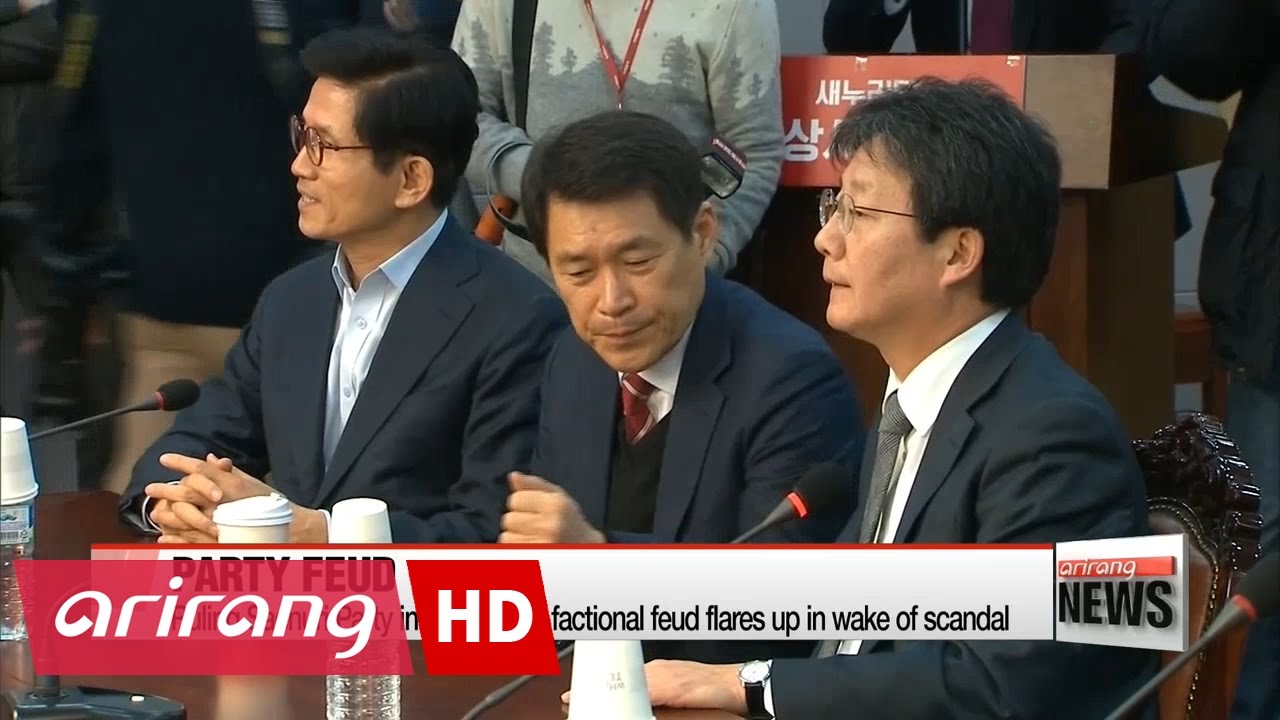 Ruling Saenuri Party in disarray as factional feud flares up in wake of scandal