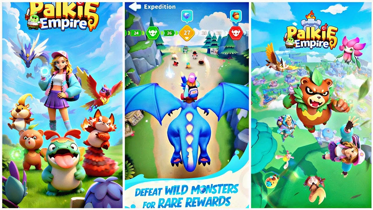 Monster Survival Palkie Empire  Gameplay New Strategy Game ( Early Access ) 