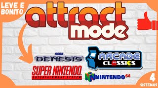 Attract Mode: testando um frontend bonito leve e totalmente personalizável (demonstração)