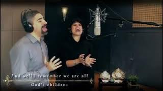 Lagu the Prayer di nyanyi kan oleh NISMAH MAHJUB & SYARIF ADH-DHAB dengan judul ASH-SHALAT