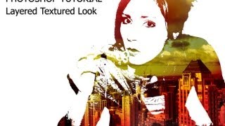 Photoshop Tutorial: Layered Textured Look screenshot 2