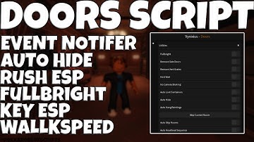 Roblox Doors Script I Event Notifer Rush Esp Key ESp I Pastebin2022 NO Linkvertise