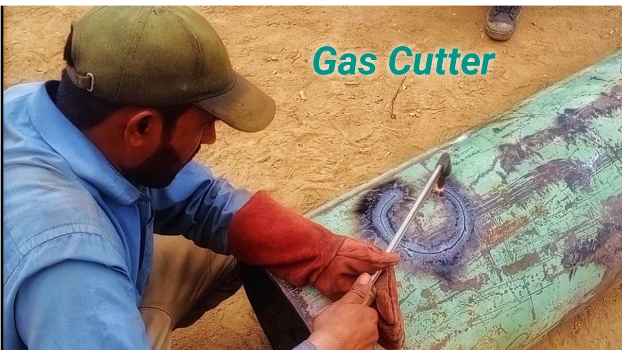 Gas Cutter cutting ka tarika header hole Gas Cutter training in Hindi Gas Cutting