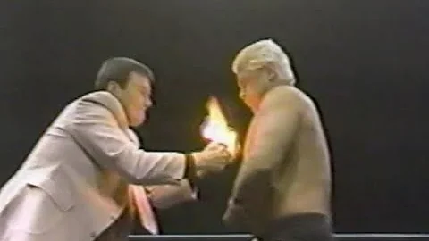 Jim Cornette "fires" Ronnie Garvin