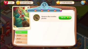 🛠️Manor Matters: Backyard (4/6) | Day 4 Complete Walkthrough🛠️