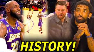 First Triple Double Hype Si Luka Sa Ginawa Ni Lebron Pinakitaan Si Kyrie Plano Ng Nba Sa Tanking