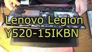 Lenovo Y520 Legion Power On Fix