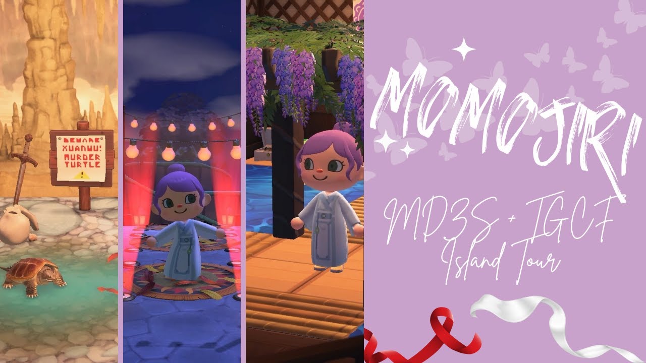 Danmei Magic in ACNH 🌙 MDZS + TGCF Island Tour | Heavenly Blessings & Demonic Charm