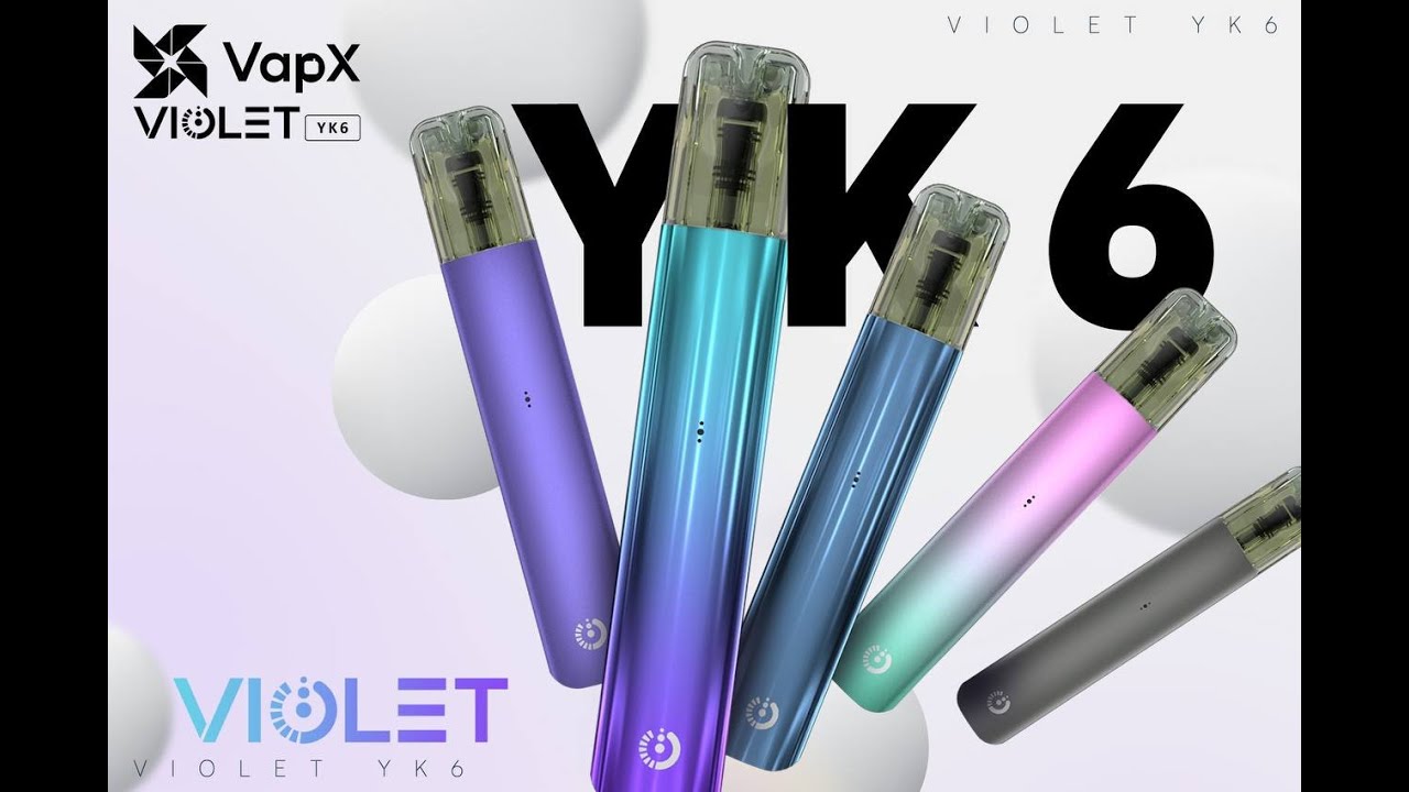 Lần đầu chấm mút Podsystem Vapx Violet YK1 -YK6!