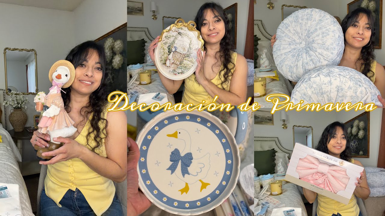Nueva Decoración  de Primavera 2026 🪿🌼🌸 #haul #primavera #spring #decoracion #decor 