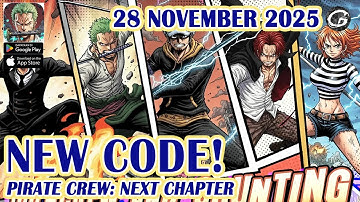 🎁 NEW CODE Pirate Crew: Next Chapter Giftcode & Redeem Code 28 November 2025 - Mobile Game (Android)