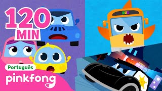 [TV] Melhores Carros e Ônibus   | + Completo | Pinkfong, Bebê Tubarão! Canções para Crianças