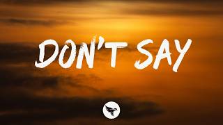 Gareth - Don't Say (Lyrics)