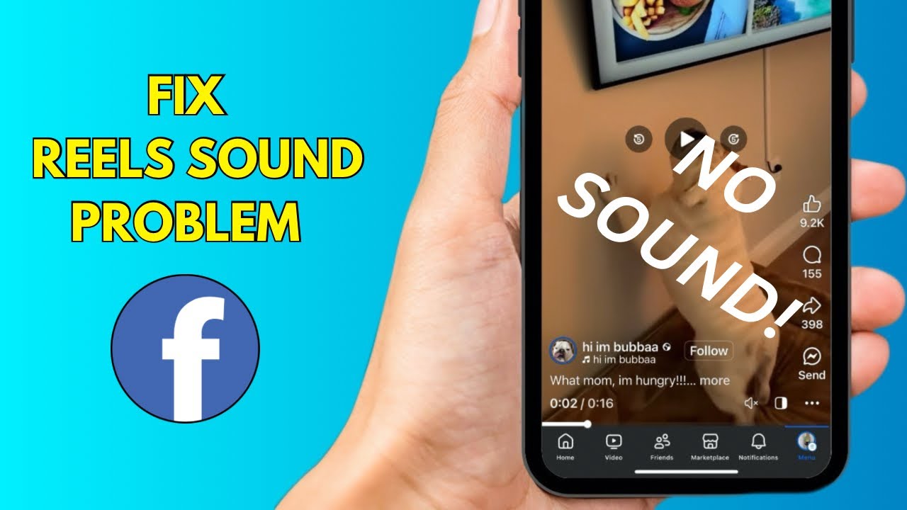 How to FIX Reels Sound Problem In Facebook | 2025