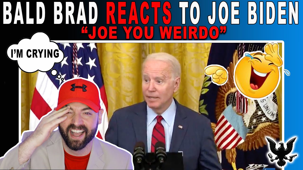 Bald Brad REACTS To Joe Biden Acting Senile And Weird | Reaction