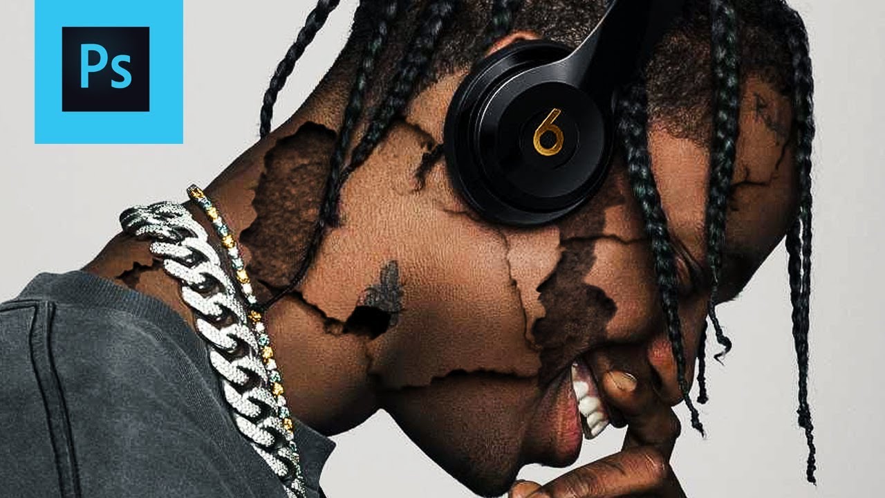 How To Create Realistic Cracked Skin In Photoshop