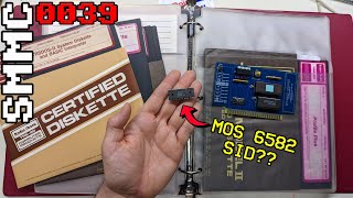 Celebrity 0039 What is a MOS 6582 SID?, 40 column text on a stock VIC-20 and glorious 8" floppy disks Wealth