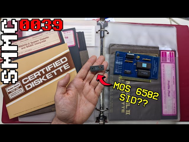 0039 What is a MOS 6582 SID?, 40 column text on a stock VIC-20 and