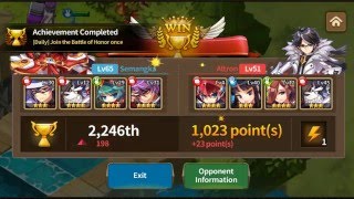 Fantasy War Tactics - BOH Battle 1 Feat Persona Power 49K