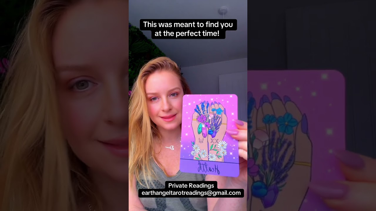 Это должно было найти тебя, когда ПРИДЕТ ВРЕМЯ! 🍀🍀🍀