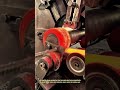 This 900°C Spiral Steel Forming Machine Creates Massive Metal Coils #industrialcrush