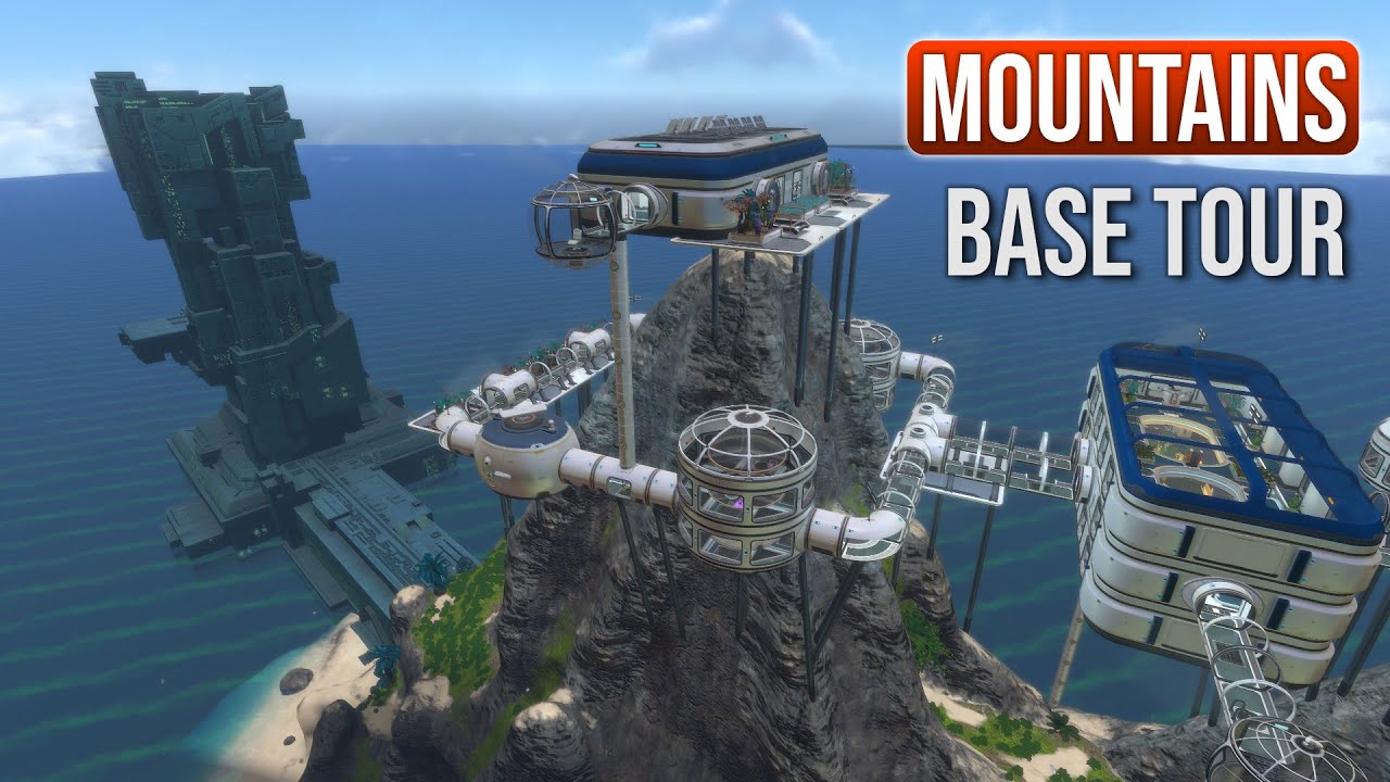 The Summit, a Mountains Base Tour - Subnautica